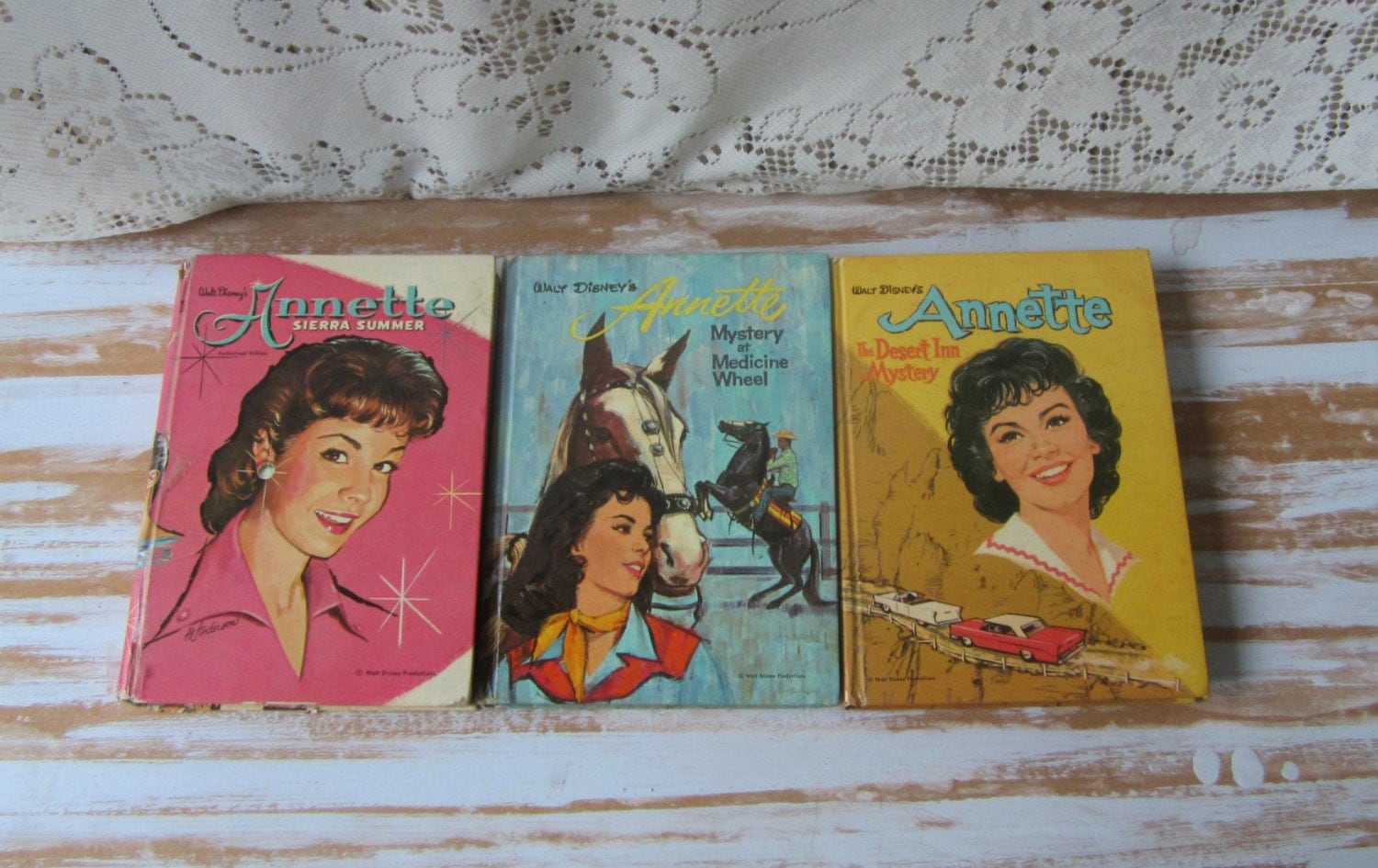 Annette Mystery Books Set Of 3 Vintage Childrens Books