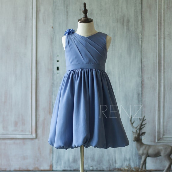 Blue Junior Bridesmaid Dresses