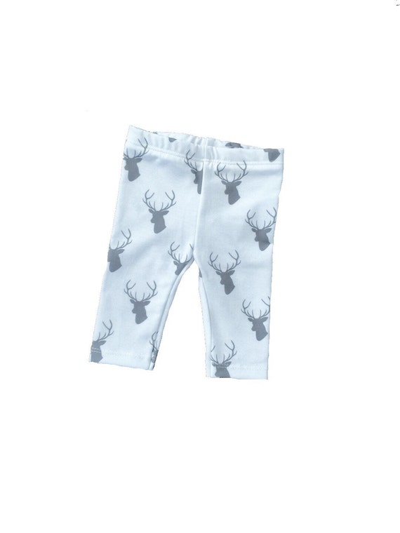 Elk Print Boy Leggings Baby Boy Leggings Baby Boy by lilcleo