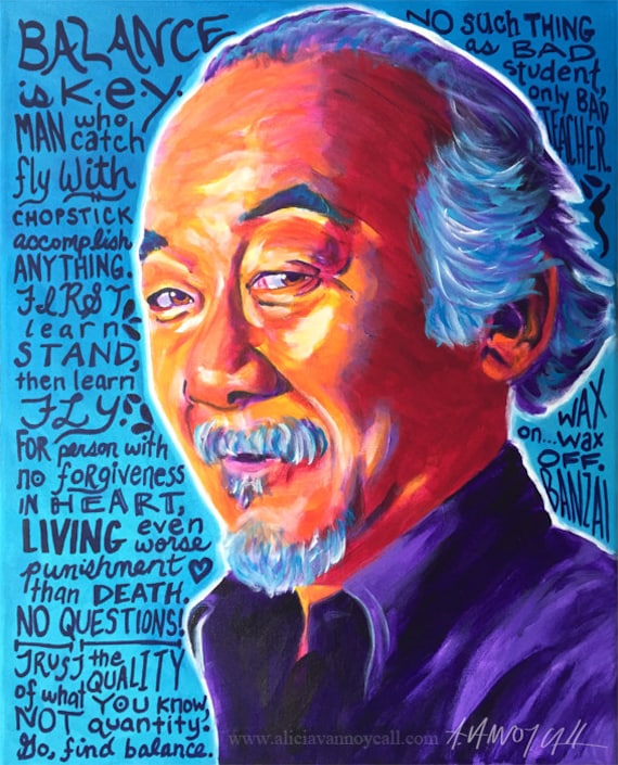 Karate Kid Karate Kid Fan Art Karate Kid Art Mr. Miyagi