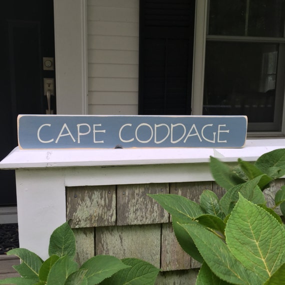 Cape Cod Wood Sign
