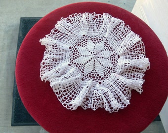 white Doilies - Handmade Item