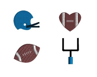 Mini Football Embroidery Designs for Machine Embroidery-INSTANT DOWNLOAD