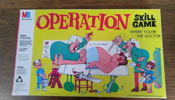 Operation game 1965 Operation game