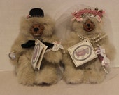 MWT Pair Kimbearly Originals Teddy Bears Bride and Groom Couple Limited Ed