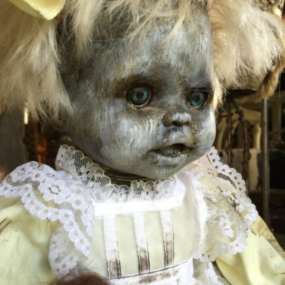 creepy painted dolls