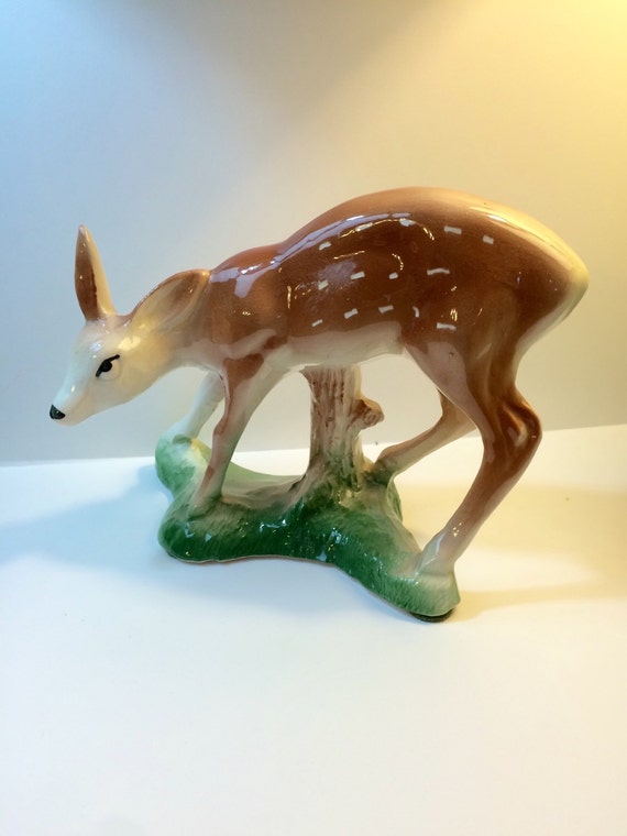 porcelain deer figurine