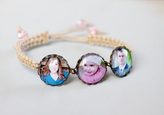 Custom Photo Bracelet - Personalized Jewelry - Picture Bracelet - Personalized Bracelet