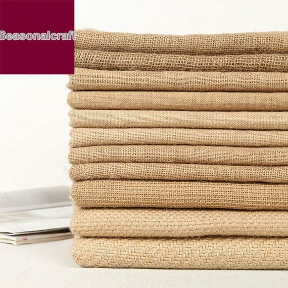 Heavy Linen Natural Beige Linen Fabric/ Linen/ Natural