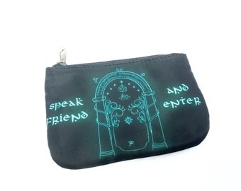 Lord of the Rings Doors of Durin pouch or coin purse