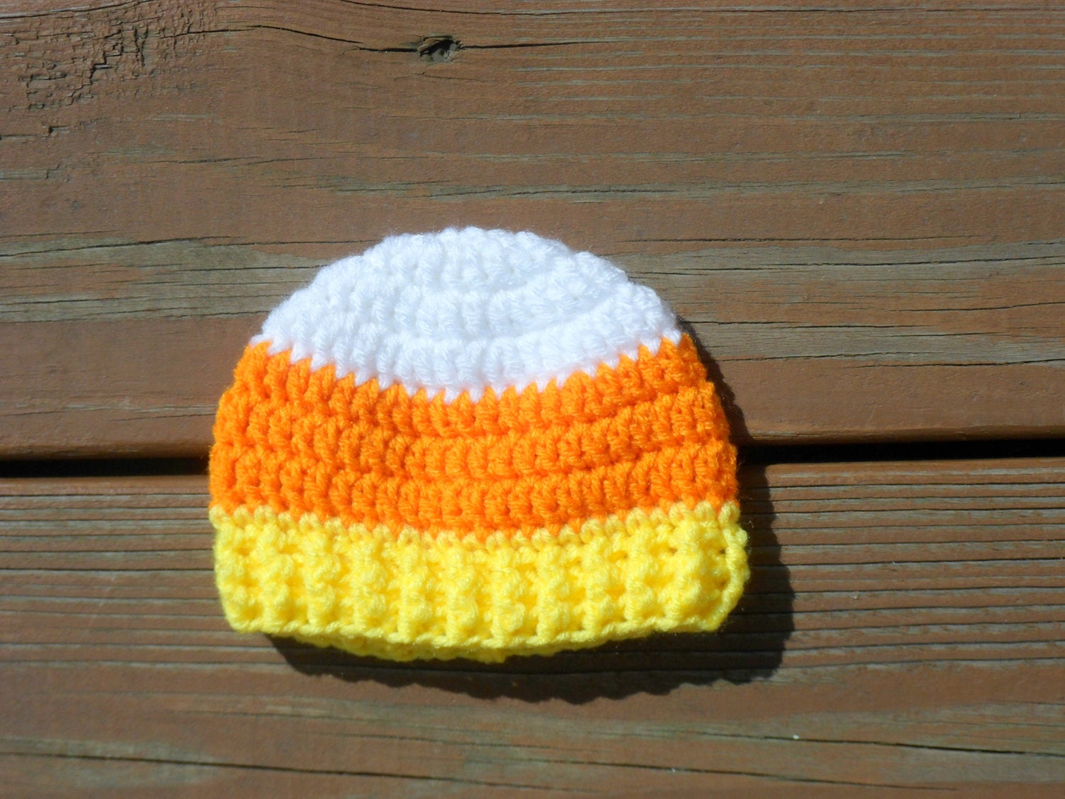 Candy Corn Hat Fall Photo Prop Kids Beanie by HealthyHabit on Etsy