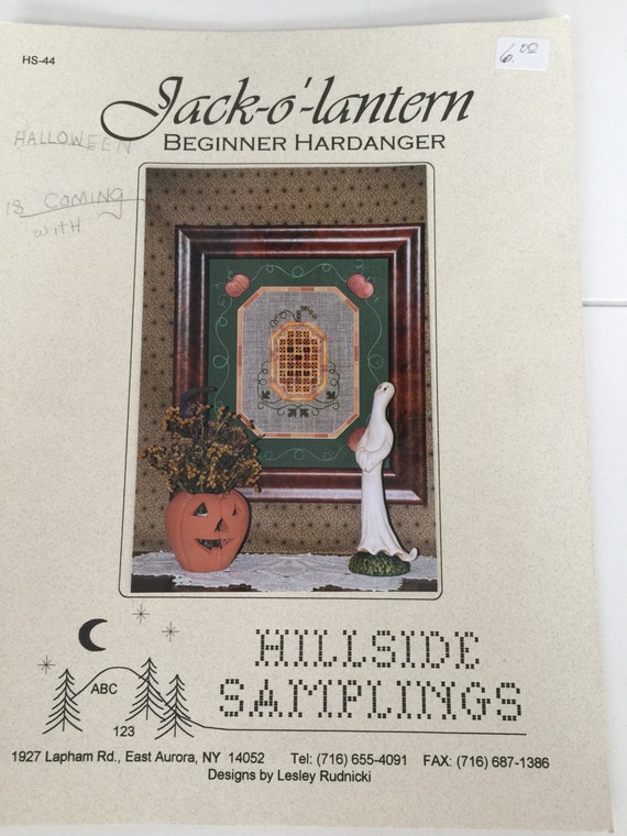 Hillside Samplings Cross Stitch Design Crafts Pattern