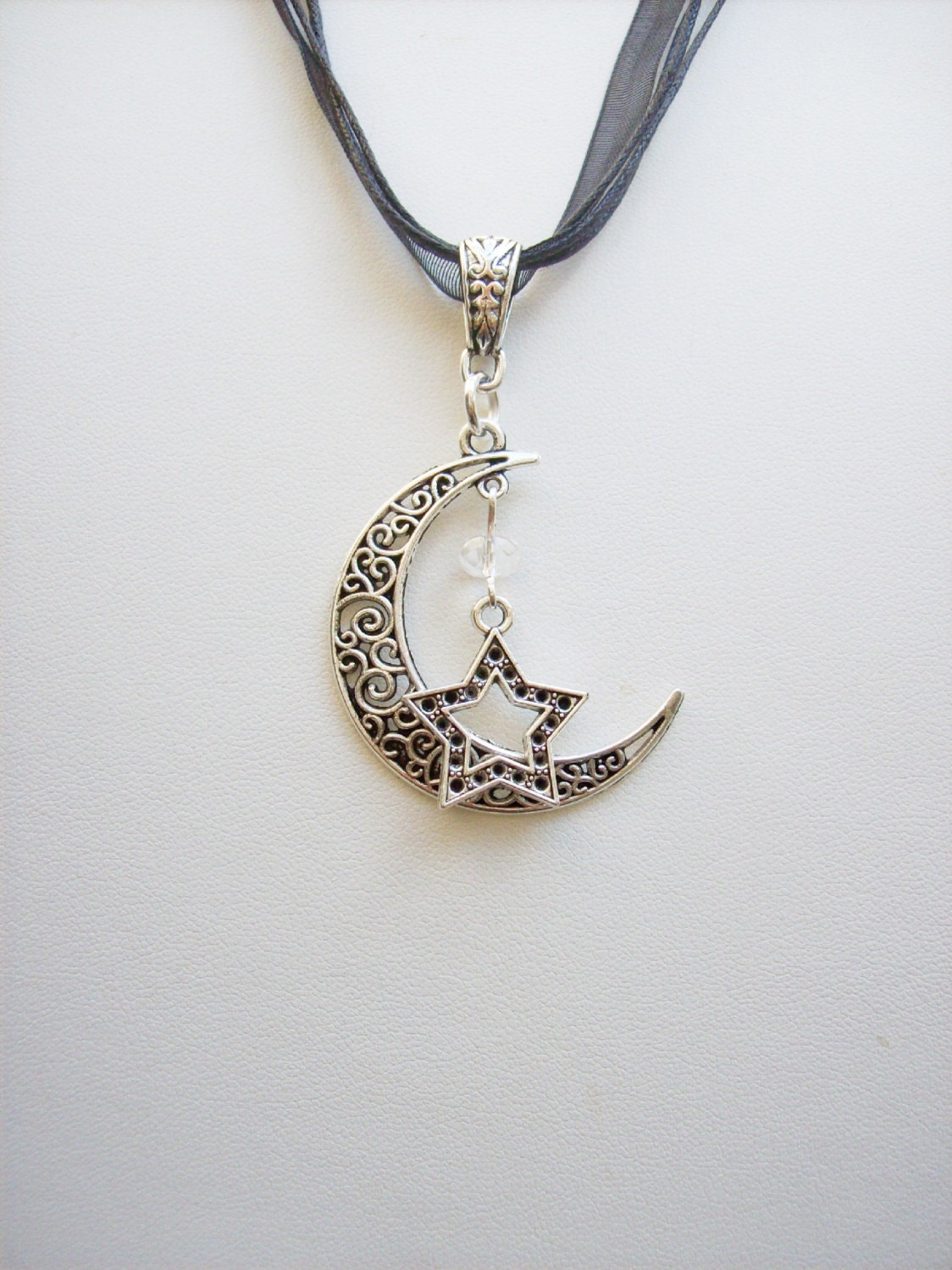 Crescent Moon And Star Pendant 109