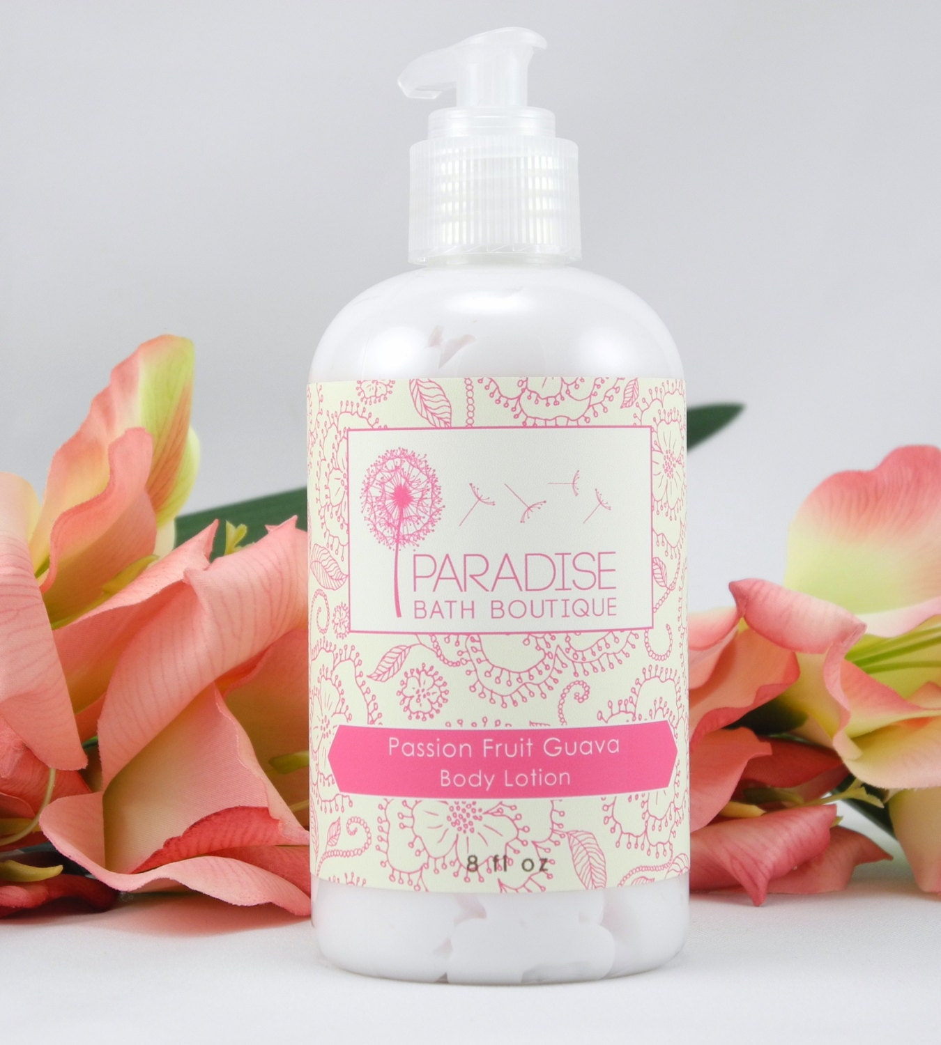 Passion Fruit Guava Body Lotion 8 oz by ParadiseBathBoutique