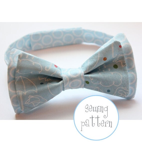 Baby and Child Bow Tie Sewing Pattern sizes 03mo to by petitboo