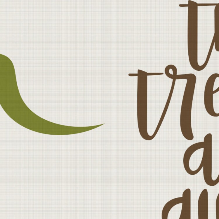 The Trees / Rush inspired song lyrics art print by LyricalArtworks