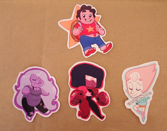 steven universe stickers by lisaveeee on etsy