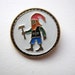 Vintage soviet USSR small pin badge Gnome #2
