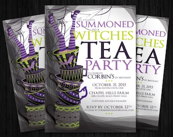 Halloween Tea Party Invitations 8