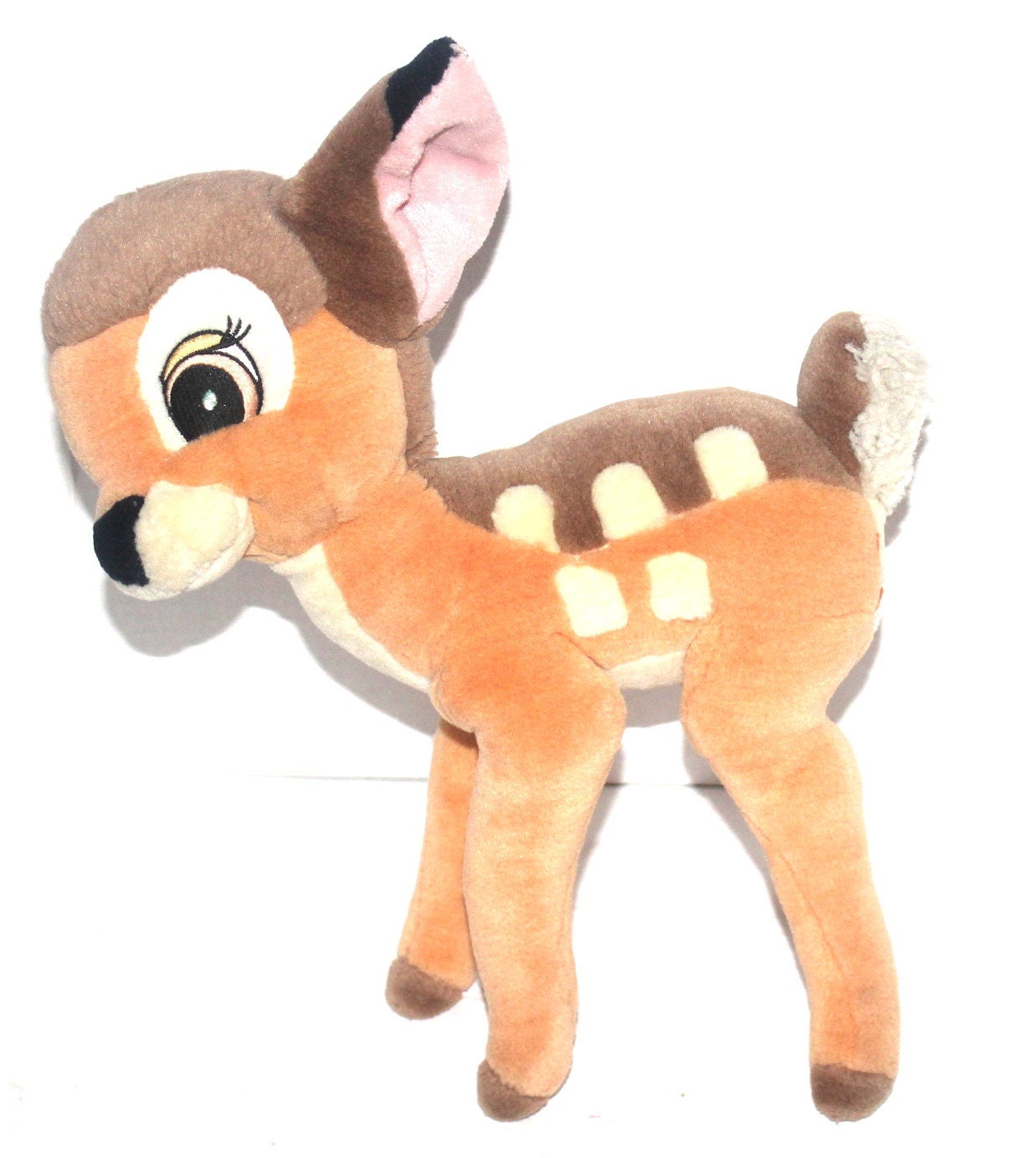 12” 1980s Poseable Bambi Toy, Disney, Stuffed Animal, Antique Alchemy ...
