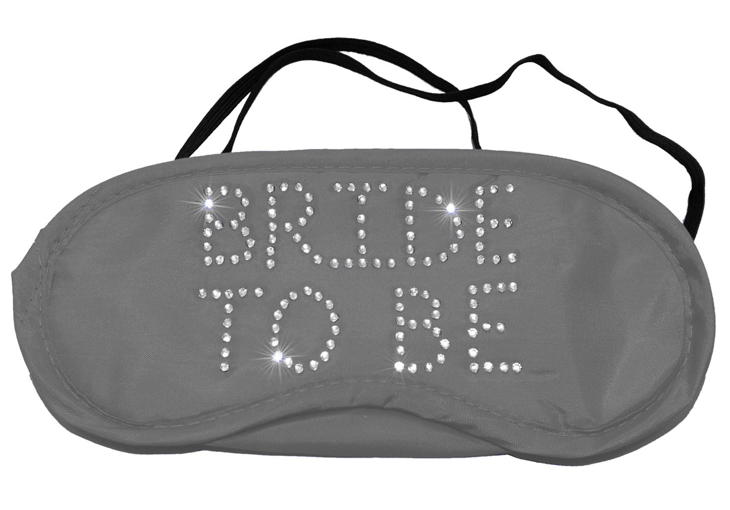 PERSONALISED Diamante Sleeping Eye Mask Travel Bride Wedding