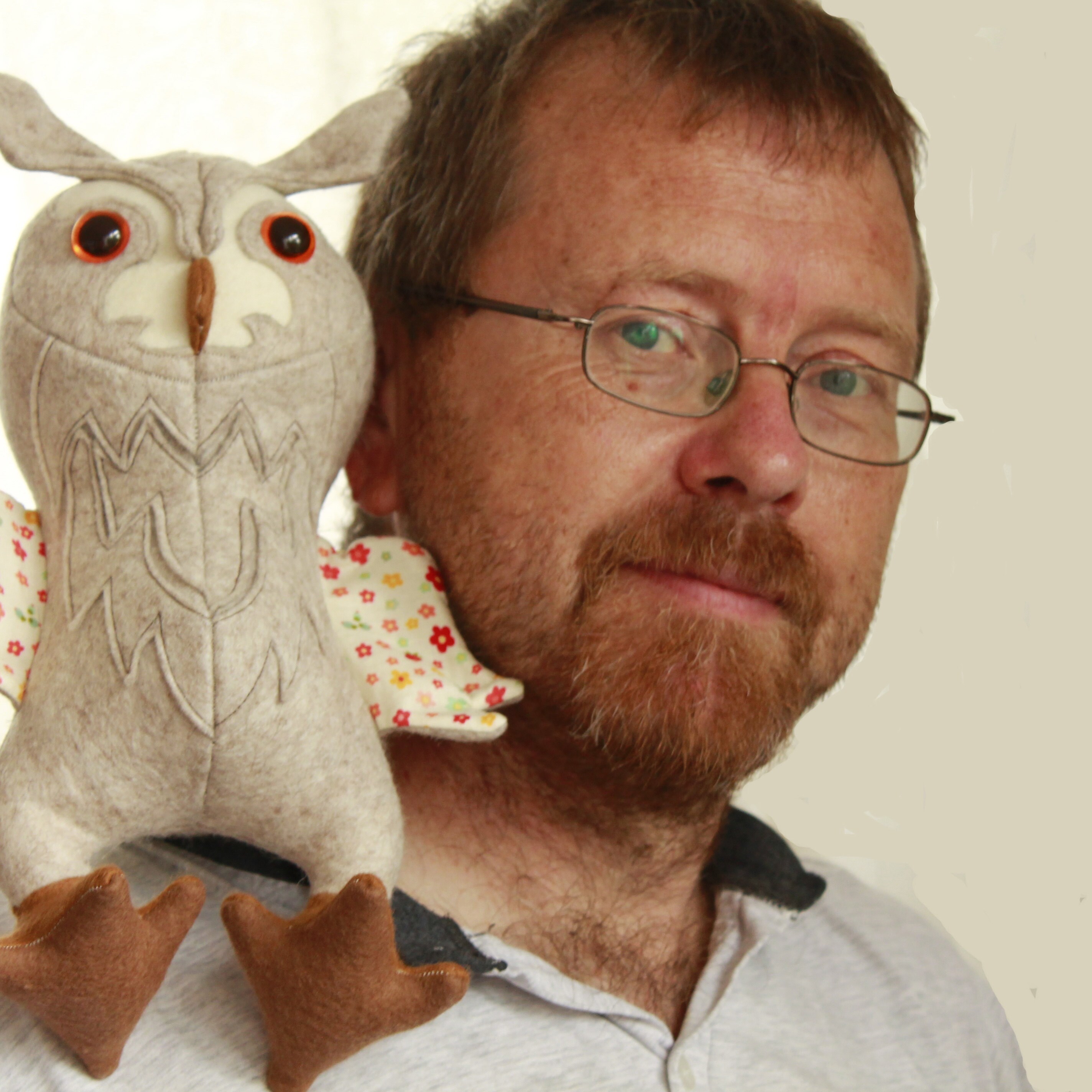 Stuffed toys sewing patterns and pure wool felt by CraftyKooka