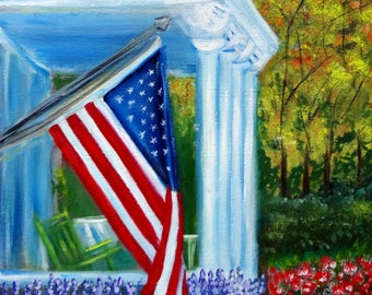 Patriotic paintings | Etsy