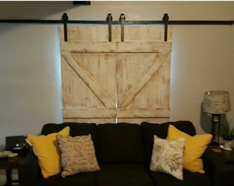 Rustic Horizontal Plank Sliding Barn Door Sliding Barn Door