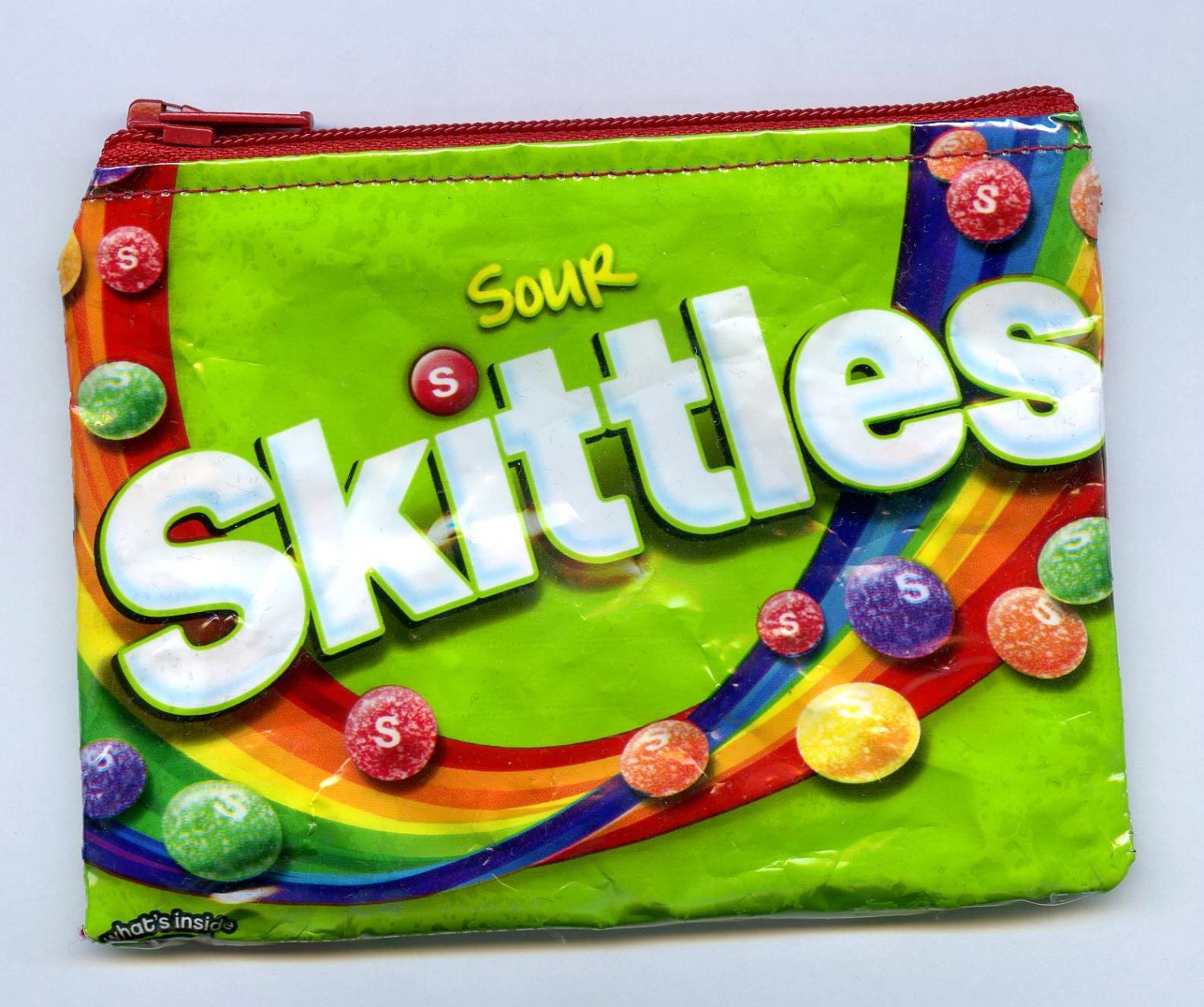 Download Skittles Sour Coin Purse Up-cycled Candy Wrapper
