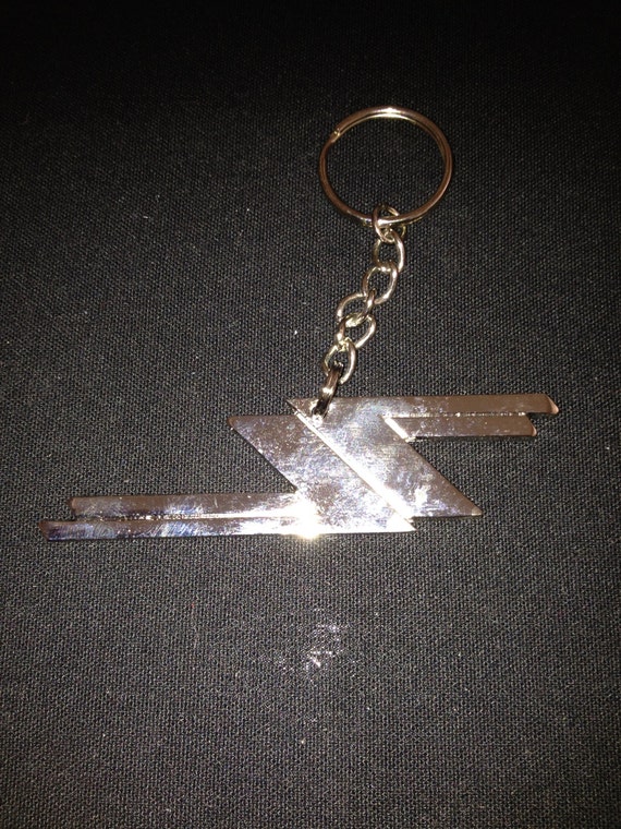 ZZ Top key chain key ring Logo Very Nice ZZ by joependleton