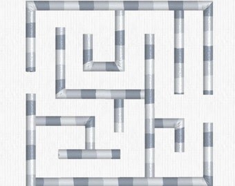 Machine Embroidery Design- Labyrinth, Maze, Garden - Embroidery Design