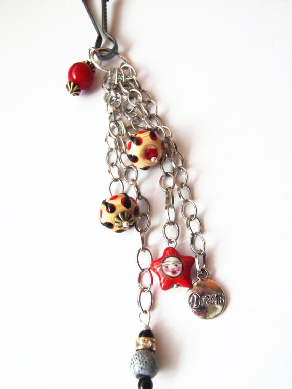 Purse Charm Keychain Charms Dream Inspired by TerriJeansAdornments