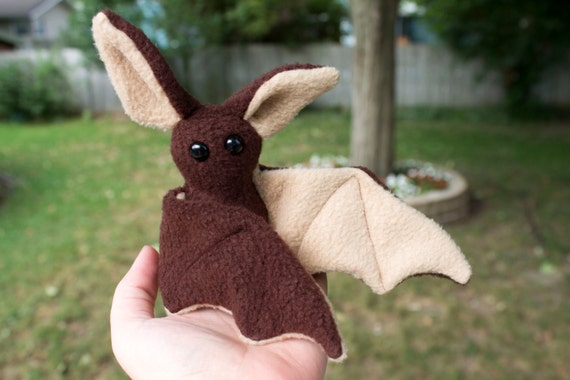 bat stuffed animal sewing pattern free