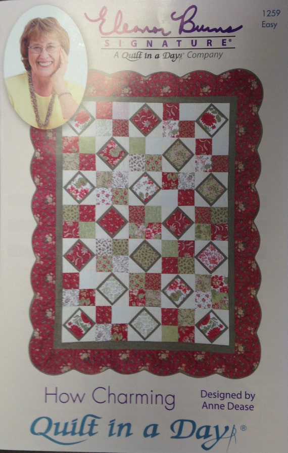 Sale!!! Quilt in a Day - Eleanor Burns - Dessert Time Quilt, How Charming, Zig A Zag Quilt ...