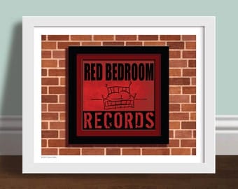 Red Bedroom Records One Tree Hill Art Print