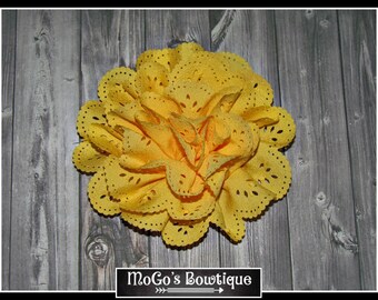 items similar to time for teal ivory yellow and teal items similar to satin flower clip or pin with large items similar to time for teal ivory yellow and teal items similar to satin flower clip or pin with large