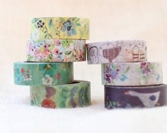 Fion Stewart Japanese washi masking tape / 7 roll