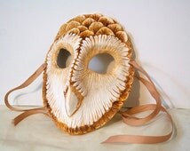 Porcelain Owl Mask main image 0