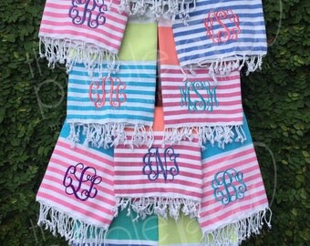 Turkish Towel-Monogrammed