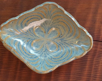 Pottery Dish - Cermaic Dish - Soap Dish - Vanity Tray