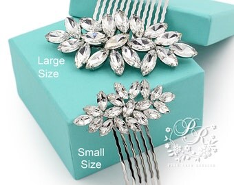 Wedding Hair Comb Rhinestone Hair Comb Wedding Jewelry Bridal Hair Comb Bridesmaid Comb Bridal Jewelry flower girl Wedding Accessory Daisy