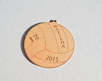 Custom Volleyball Ornament