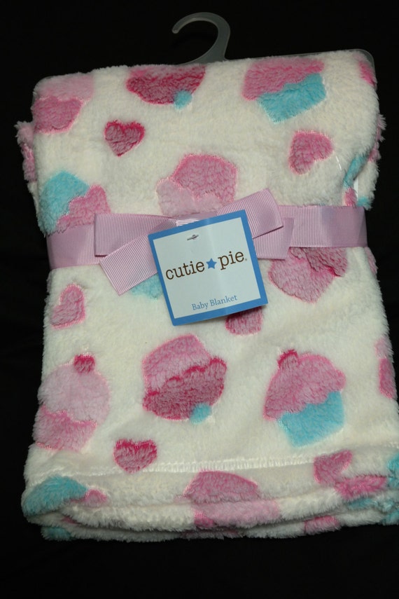 Super Plush Baby Blanket with Custom Embroidery Name/Birth
