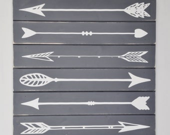 Arrow Wall Art arrow wall decor | etsy Arrow Wall Art arrow wall decor | etsy