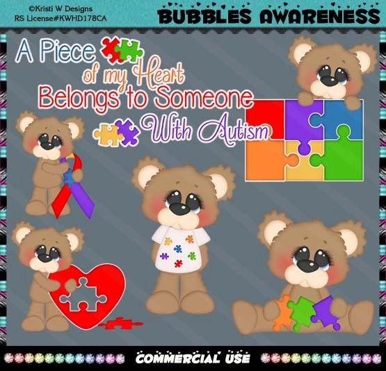 autism teddy bear