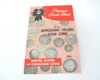 Vintage Coin Booklet, 1960's Harco Coin Guide Book, Coin Value Book, Coin Collector Booklet