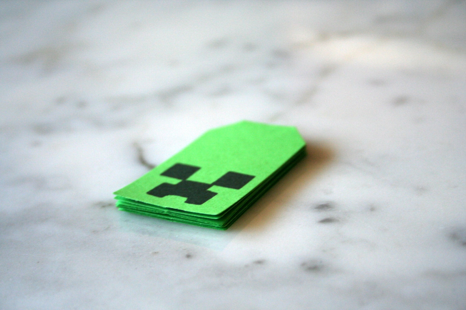 Minecraft Party Creeper Tags Minecraft Birthday Favor Tags