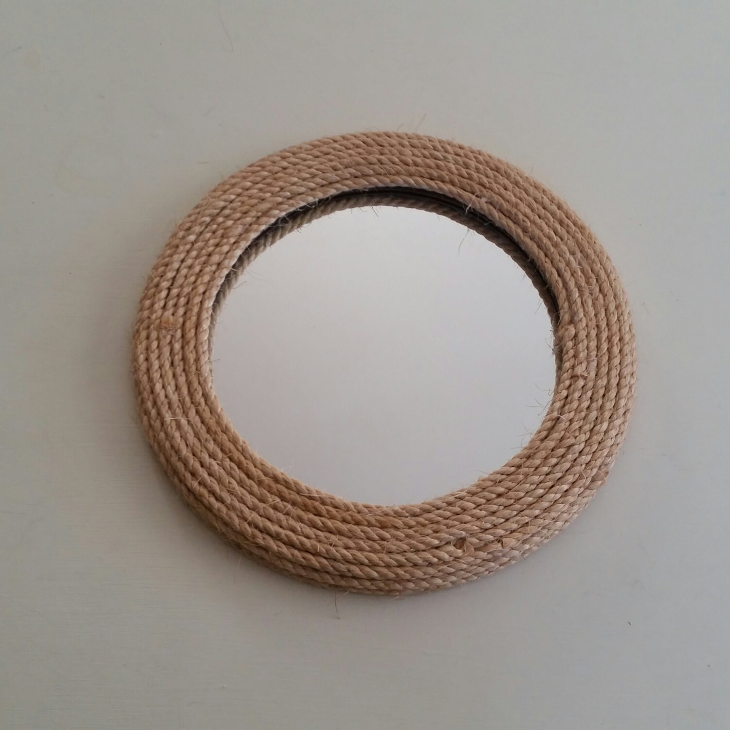 Round Mirror/ Rope Mirror/ Coastal Style Mirror by 14meadowridge