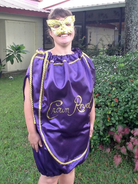 crown bag mardi gras costume