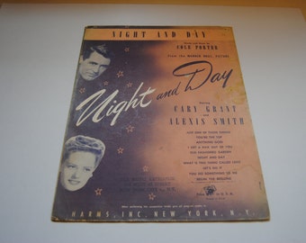 Day and Night/Vintage Sheet Music